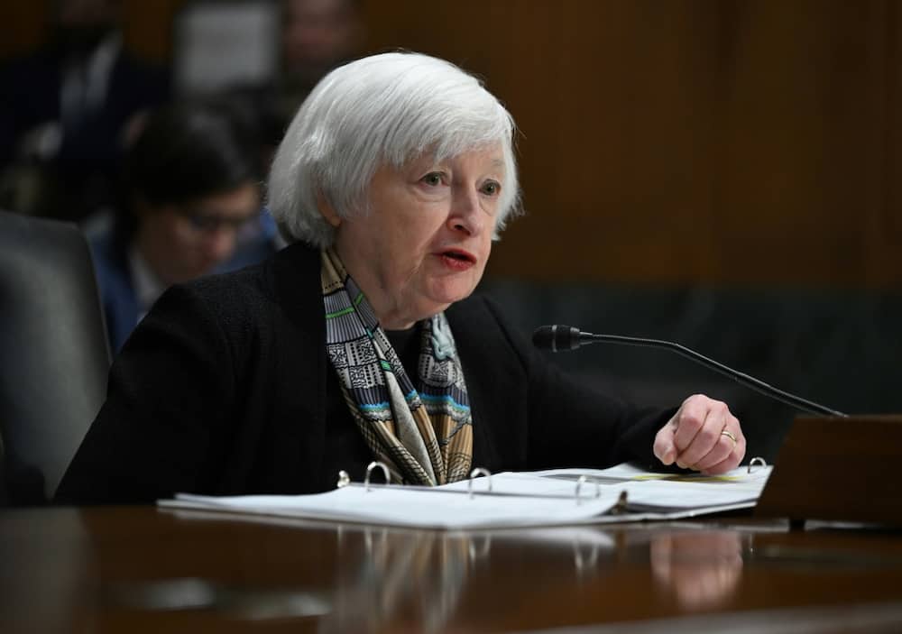 US Treasury Secretary Janet Yellen told the Senate Finance Committee that the US banking system is sound and the government is committed to ensuring the financial system remains strong