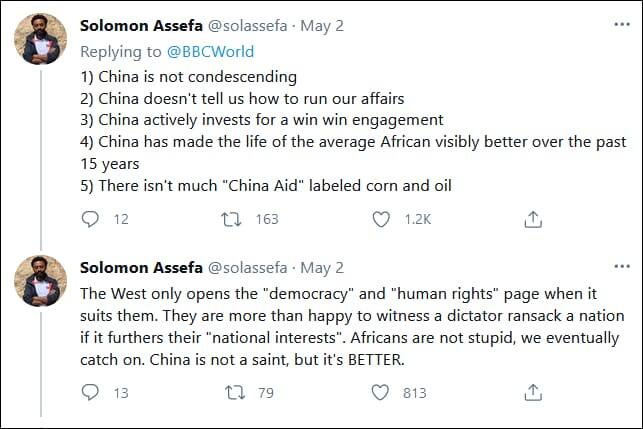 Nchi za Afrika zakosoa nchi za magharibi kuhusu suala la “haki za binadamu” la China