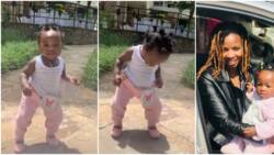 Carol Sonnie Admires Adorable Daughter's Dapper Look as She Happily Walks: "Cool Kid"