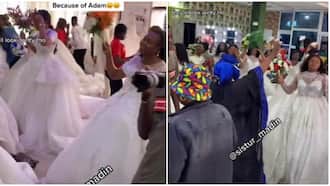 Desperate Single Ladies Rock Wedding Gowns to Church as They Pray for Husbands