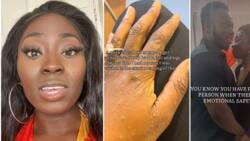 Lady Cries out As Her Hands, Legs and Feet Gets Covered with Pimples Week after Showing Off Engagement Ring