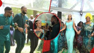 Muigai wa Njoroge's Children with First Wife Attend Dad's Wedding with ...