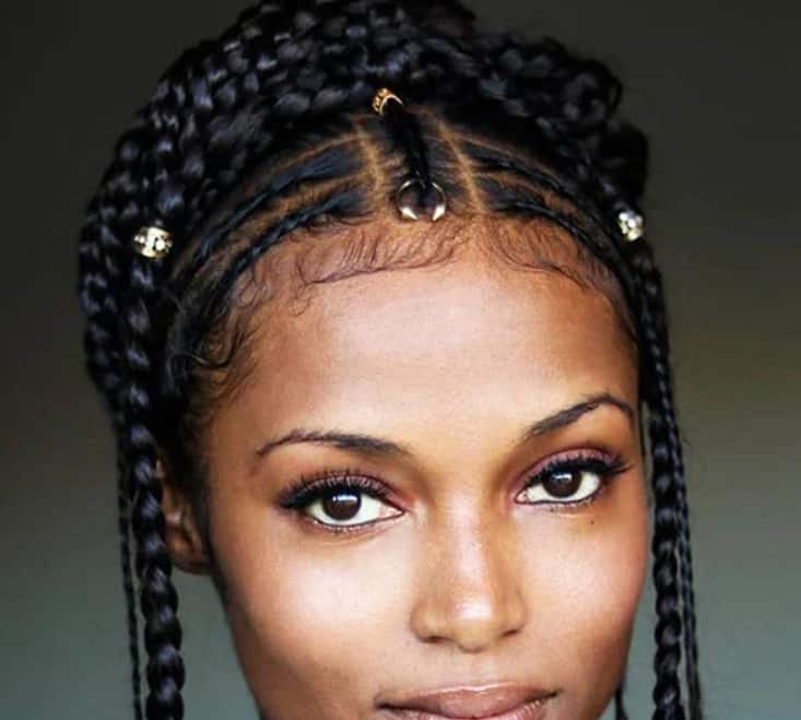 30 beautiful Fulani tribal braids and half knotless styles - Tuko