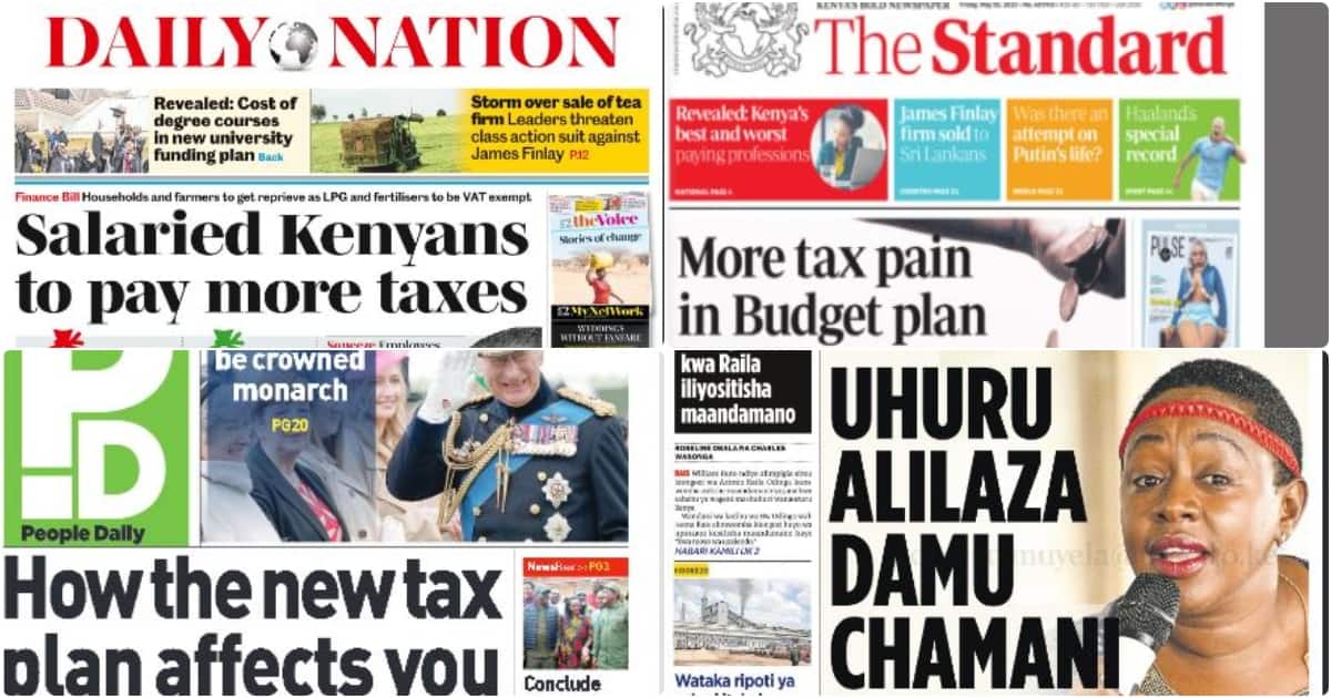 Kenyan Newspapers Review List of New Taxes Proposed by William Ruto's