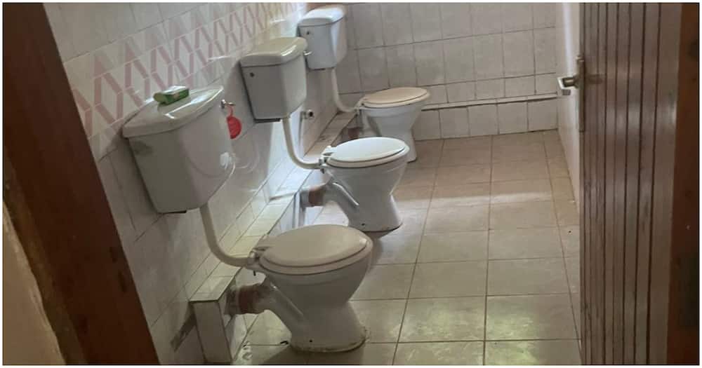 Toilets in Nairobi.