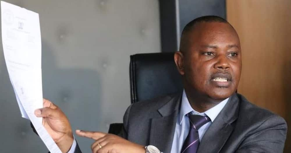 Directorate of Criminal Investigations (DCI) boss Goerge Kinoti. Photo: DCI.