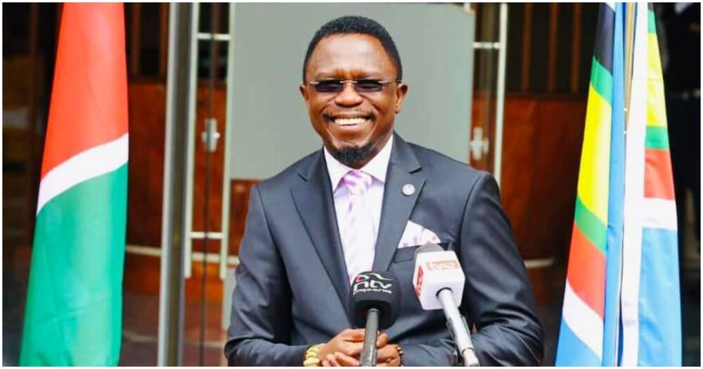 Ababu Namwamba said he's going after stakeholders not paying artistes. Photo: Ababu Namwamba.