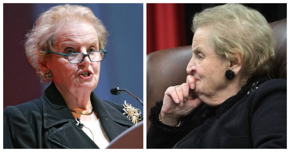 Albright immigrated to the US from Prague.