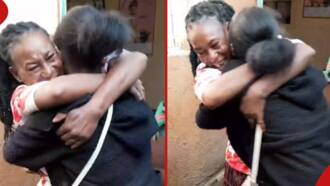 Kenyan Woman Working in Lebanon Pays Mum Surprise Visit after 2 Years Abroad