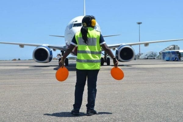 The amazing story of a koko seller who is now Ghana’s first female aircraft marshaller