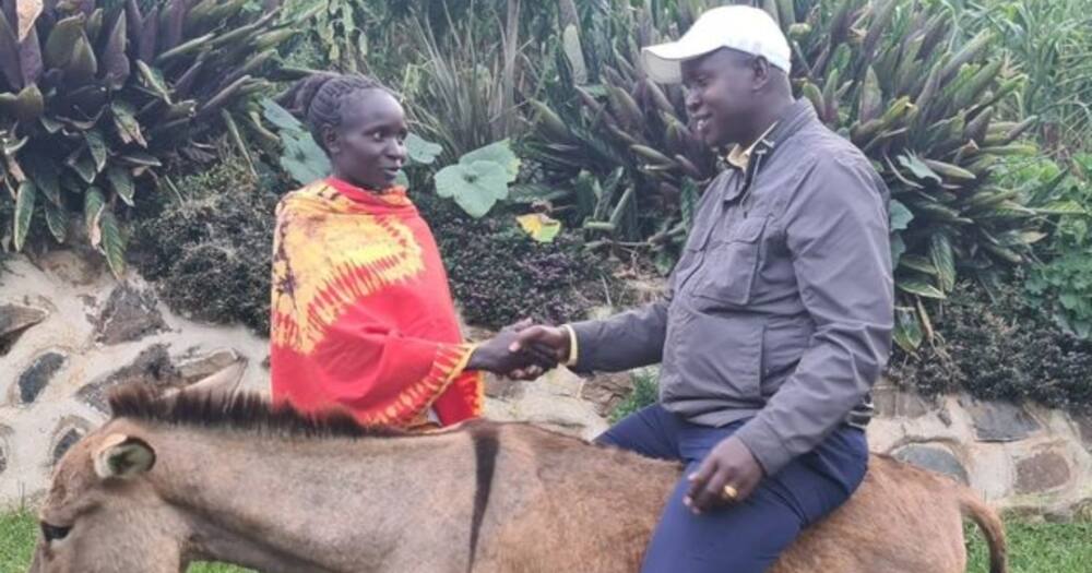 Kericho MCA Paul Chirchir Tarimbo and Kapsoit resident.