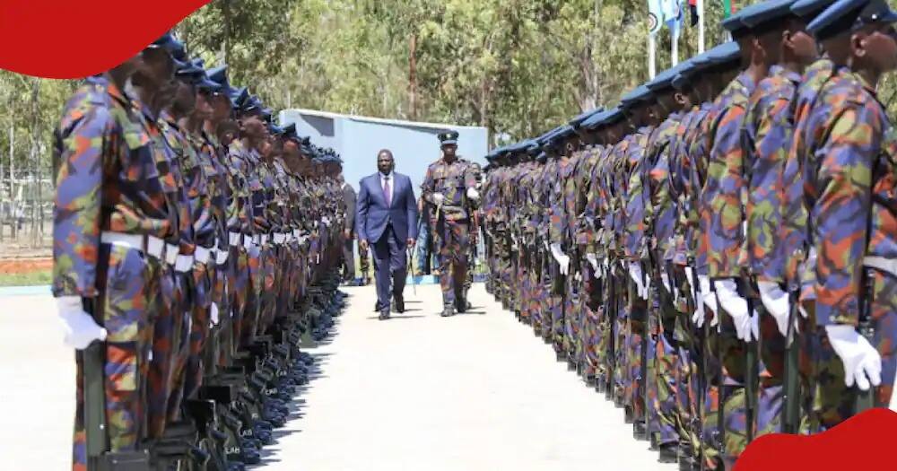 KDF Yaorodhesha Wakenya 1606 Waliofuzu Kuanza Mazoezi ya Kujiunga na Jeshi