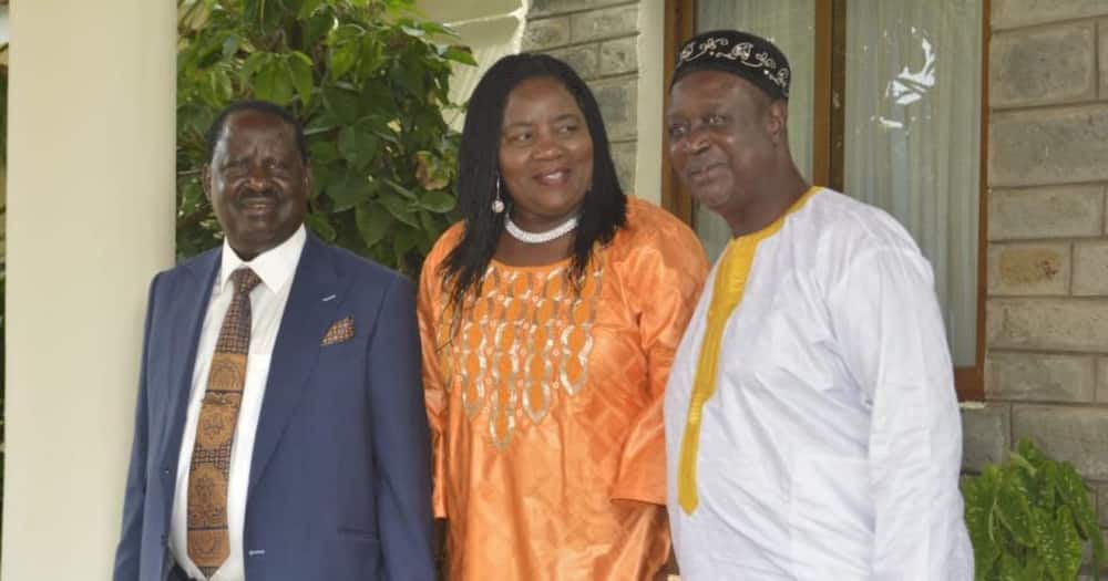 The Odinga family.