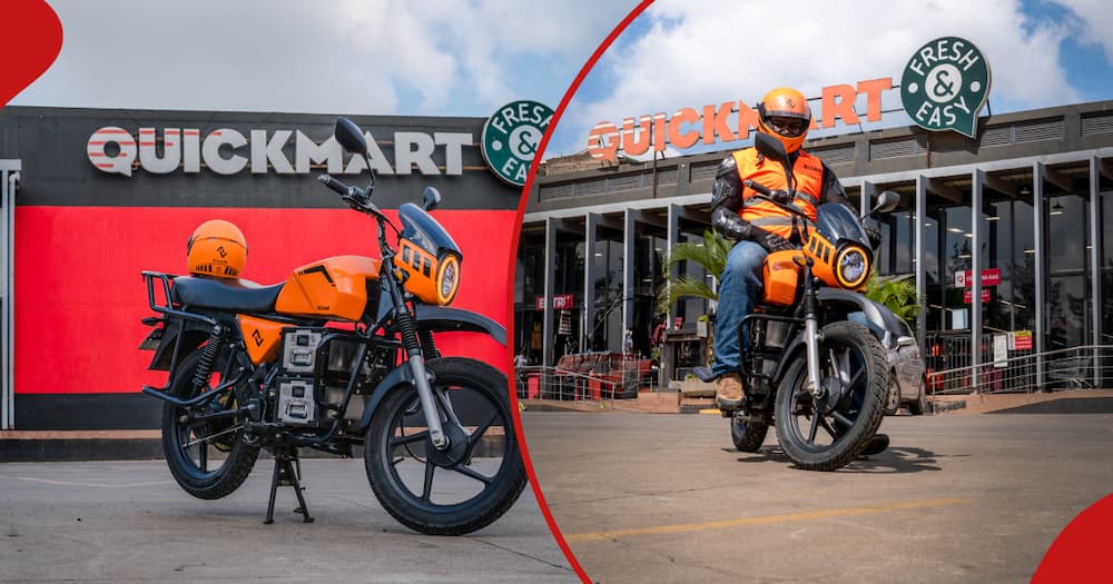 Kenyans to access bikes charging stations at Quickmart supermarkets.