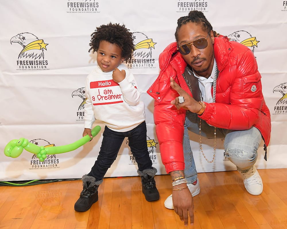 Future and Son Future Zahir Wilburn at A Winter Wishland Presented By Future