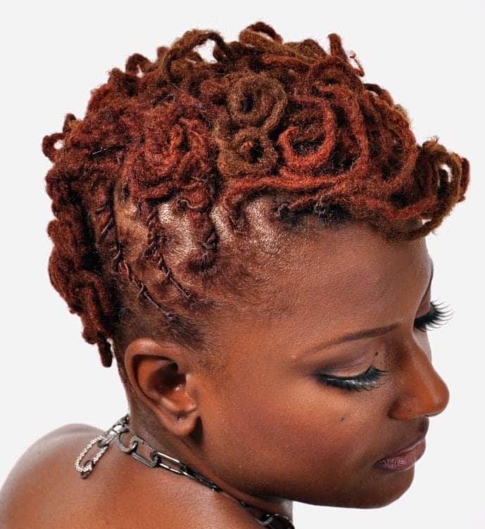 Loc Petal Buns | Short locs hairstyles, Natural hair styles, Birthday  hairstyles