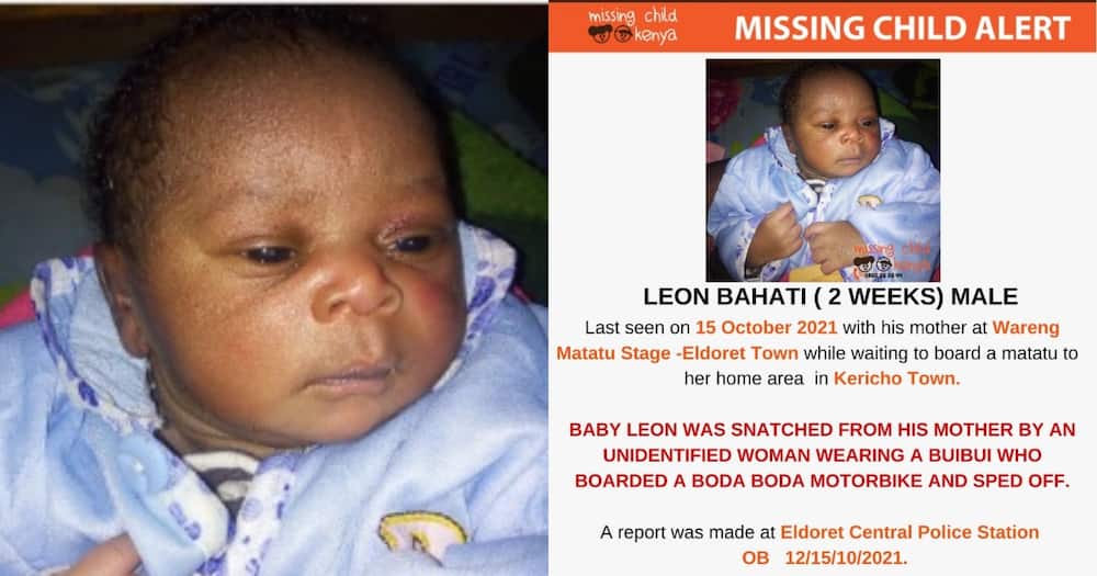 Two week old Leon bahati.