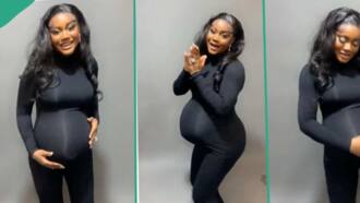 Woman Who Prayed For Two Children Gets Pregnant For Twins, Shows Big Bump