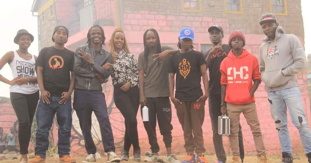 Juliani and Lilian Nganga in Dandora.