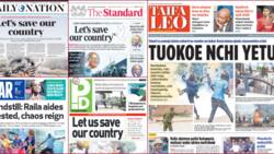 Magazeti ya Kenya Julai 20: Raila Odinga Ajificha na Kutokomea Asionekane Kwenye Maandamano ya Kumpinga Ruto