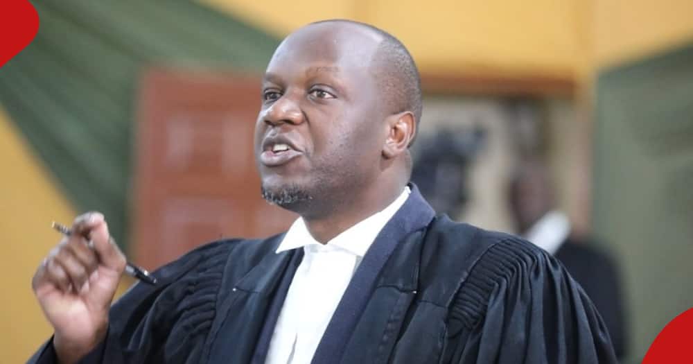 Lawyer Willis Otieno in a past court appearance.