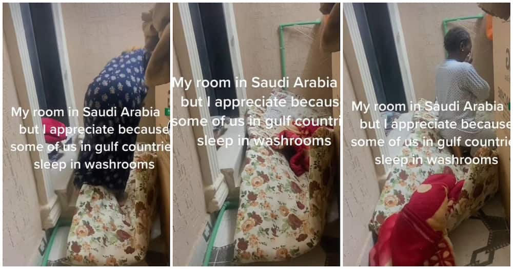 She said she works in Saudi Arabia. Photo: Bellahthekadama.