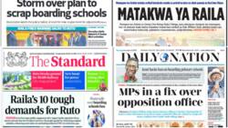 Newspapers Review: Machakos University Student Shot by Police During Protests Dies