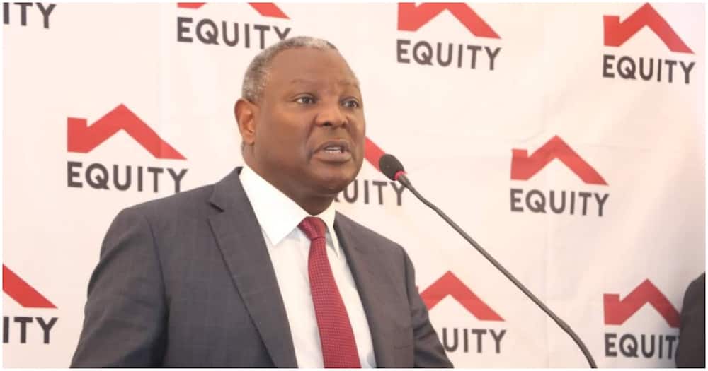 Equity Group MD James Mwangi.