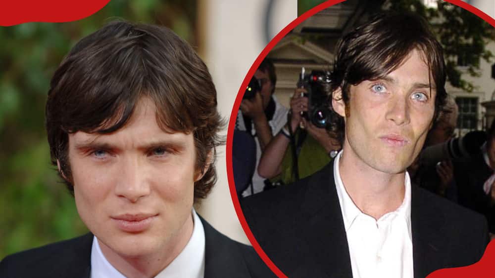 Cillian Murphy at two separate red carpet events.