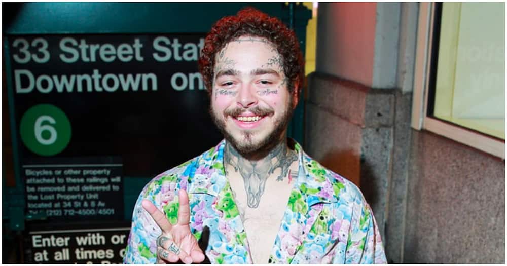 Post Malone is expecting his first child. Photo: Getty Images.