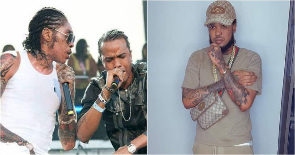 Tommy Lee Sparta and Vybz Kartel.