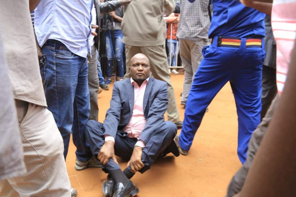 MP Moses Kuria forgives goons who ejected him out of BBI rally MP Moses Kuria forgives goons who ejected him out of BBI rally