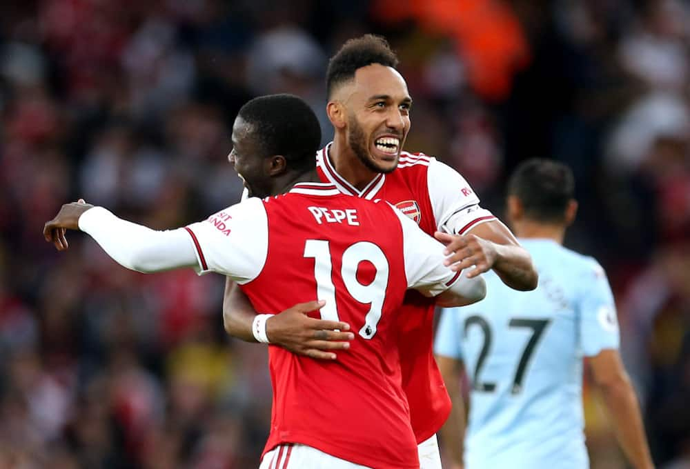 Nicolas Pepe: Aubameyang let winger take penalty in Aston Villa comeback