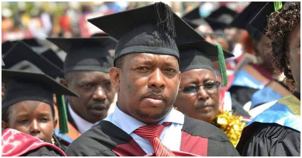 Mike Sonko attended Kenya Methodist University.