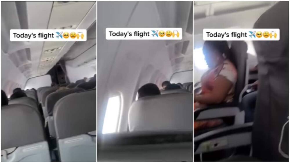 Air travel in Nigeria/passengers on a plane prayed for their safety