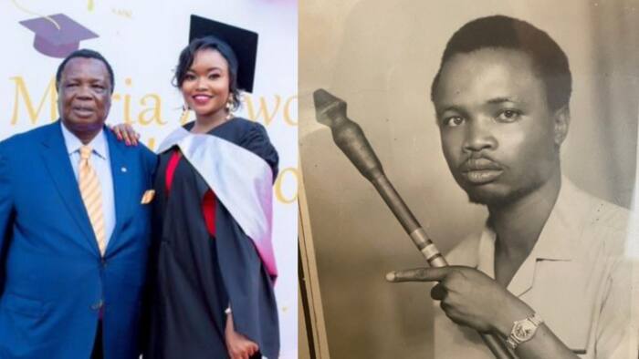 Atwoli's daughter shares stunning TBT photo of wealthy dad in his youthful days