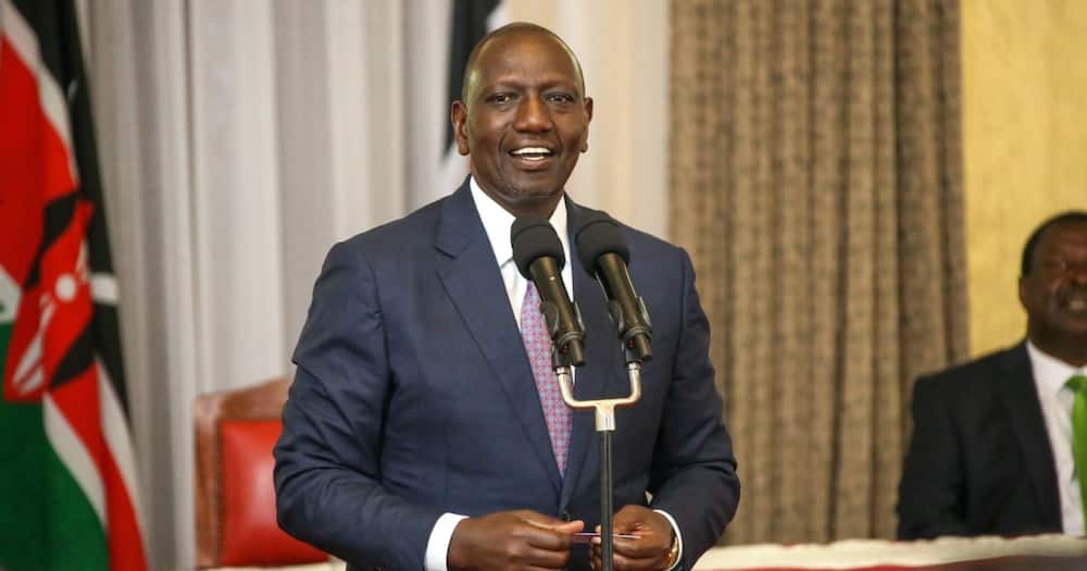 William Ruto said measures had been put in place to ease pressure on the shilling.