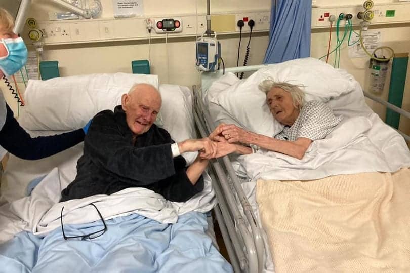 Tears as couple who have been married for 70 years die of COVID-19
