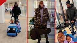 Samidoh Gently Pushes His Kids with Trolley in US in Heartwarming Family Video: "Daddy Duties"