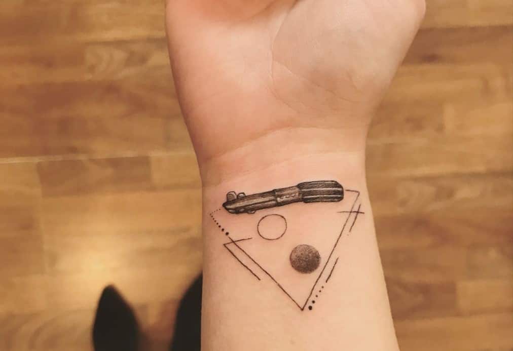 20 meaningful small star wars tattoos that will inspire you