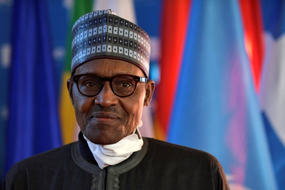 Under pressure: President Muhammadu Buhari was elected on promises to restore security