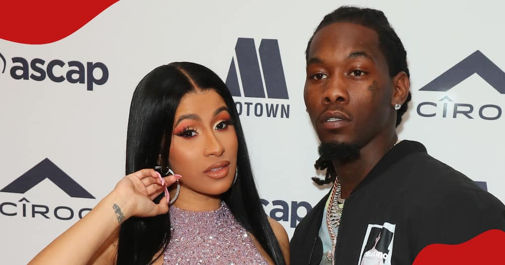 Cardi B and Offset.