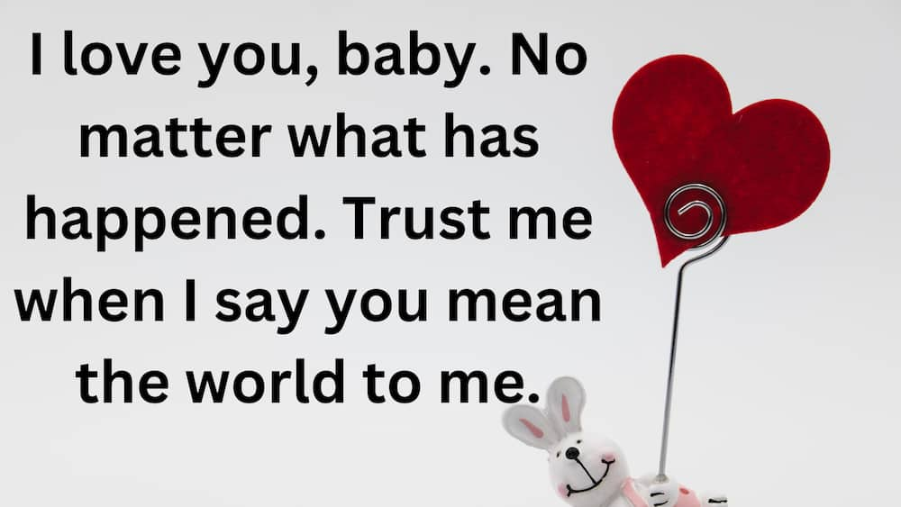 130+ love and trust messages to make her believe you (examples