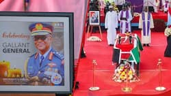 Francis Ogolla: Symbolic Meaning Behind Kenyan Flag, Boots and Medals on CDF's Coffin