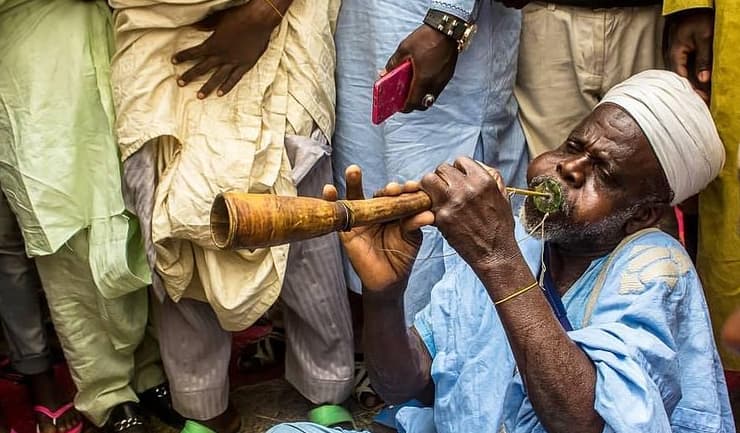 african wind instrument