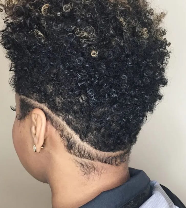 short natural haircuts for black females
