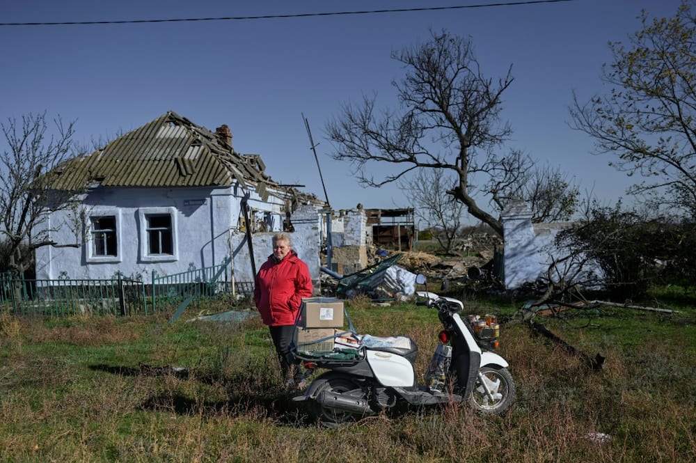 Bilozirka's residents are slowly returning, although few houses are still habitable