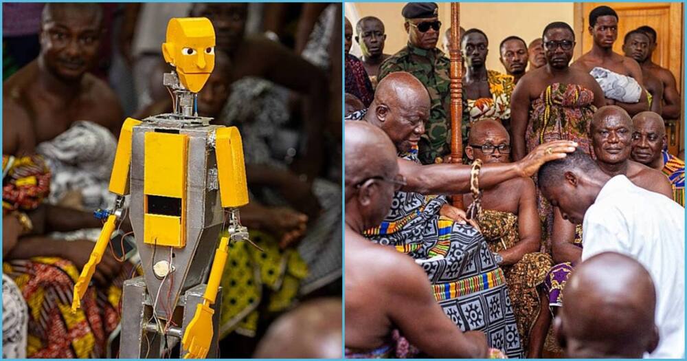 Ghanaian Man Builds Africa's First AI Prosthetic Arm, Otumfuo Prays For Him: "You Will Go Far"