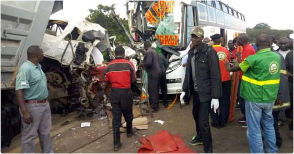 Driver of Bus that Collided with Lorry at Maai Mahiu Apologised Before He Died: "Poleni"