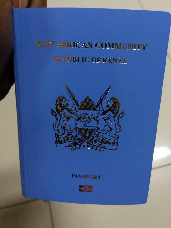 Kenyan passport tracking